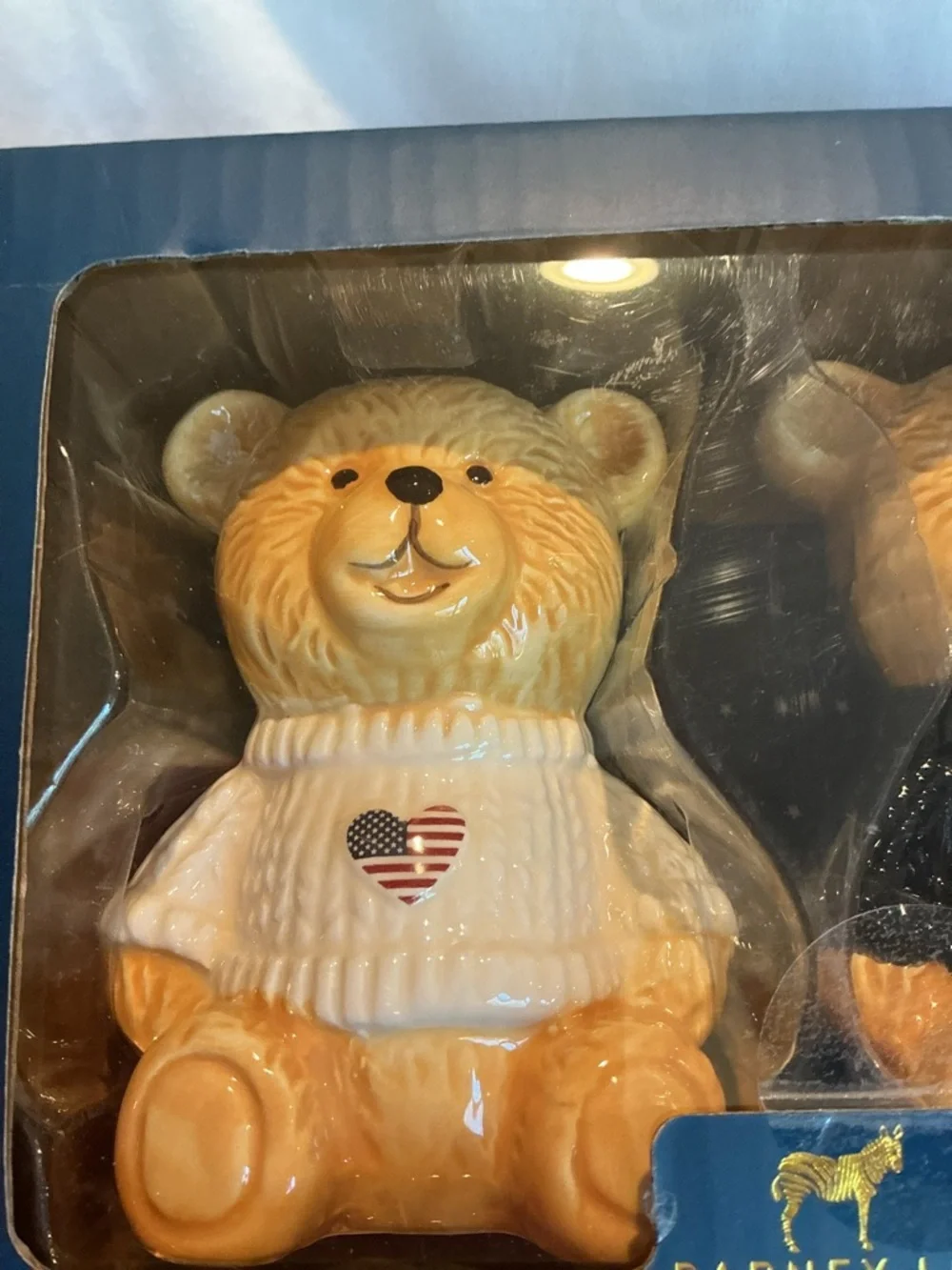 Dabney Lee Patriotic Bears Salt & Pepper Shaker Set